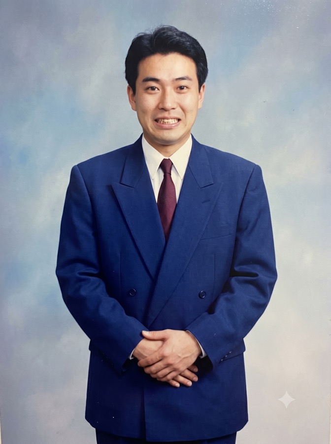お見合い写真のように硬い写真の例